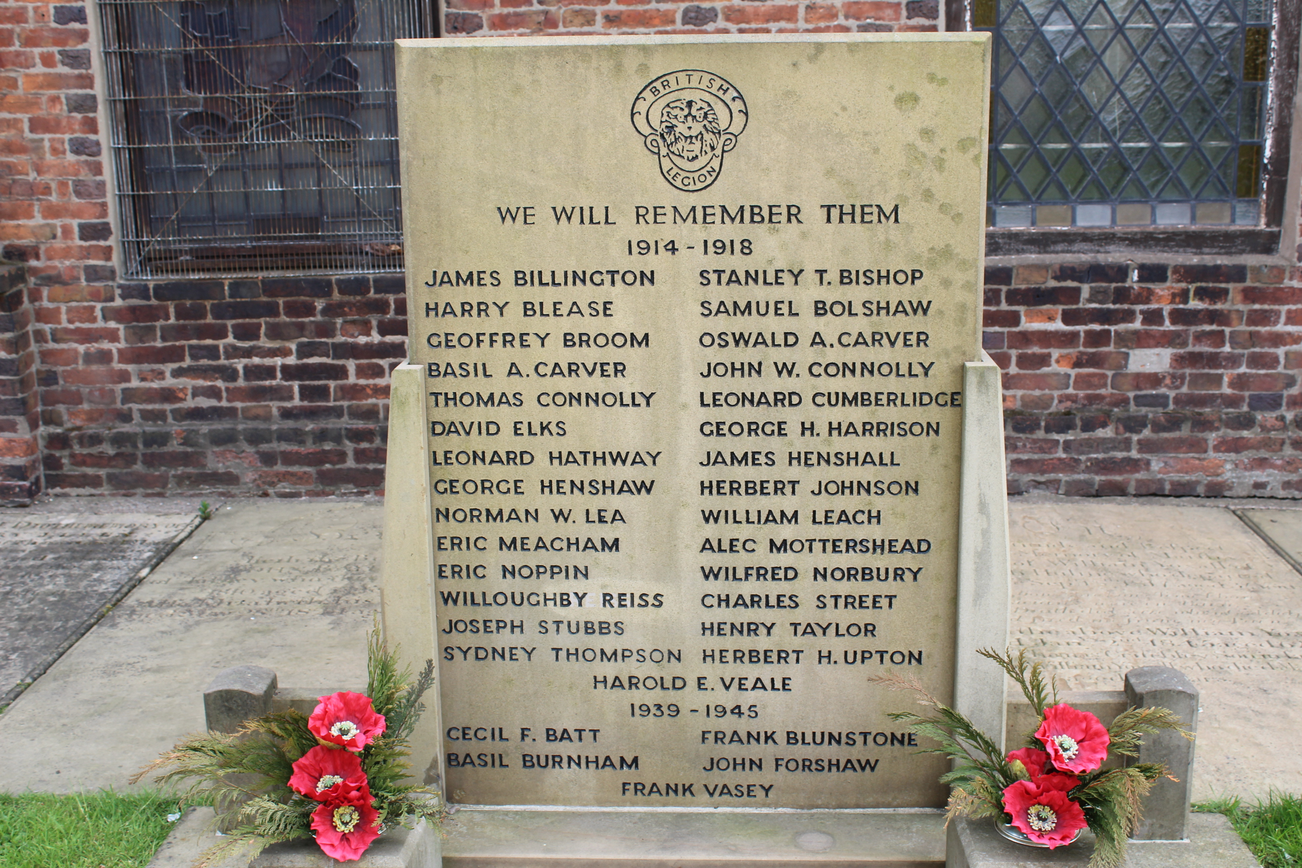 St Luke's Church, Holmes Chapel War Memorials Online